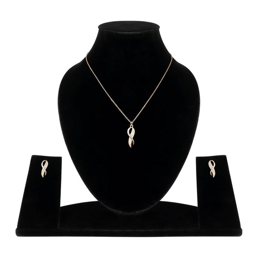 Infinity Diamond Gold Love Knot Bracelet