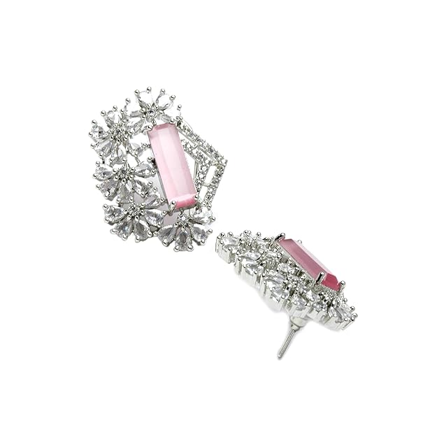 AD jewellery set with elegant ethnic design