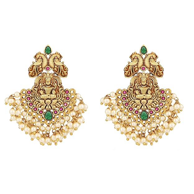 Temple wedding jewellery set inspired by South Indian tradition