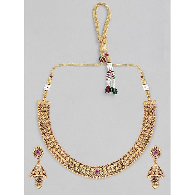 Temple Jewellery Choker Necklace