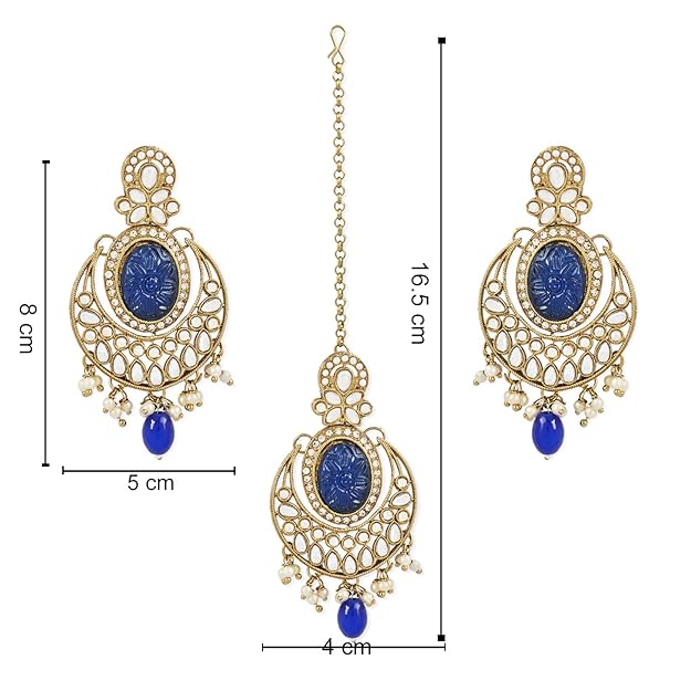 Beautiful head maang tikka for women in ethnic Indian style