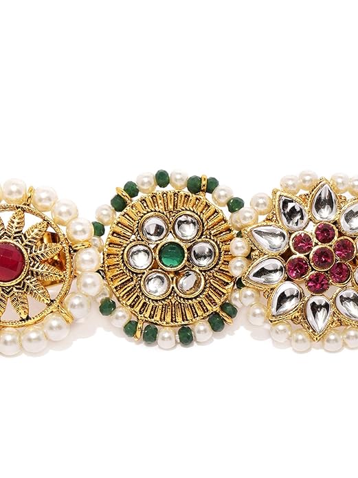 Traditional wedding rings with classic ethnic design