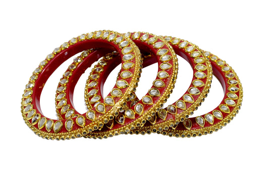 Bindi Bangdi/Bangles that can complete your Chuda Set/Bridal Wedding Bangles Set for Womens & Girls Available in Various Colros & Designs