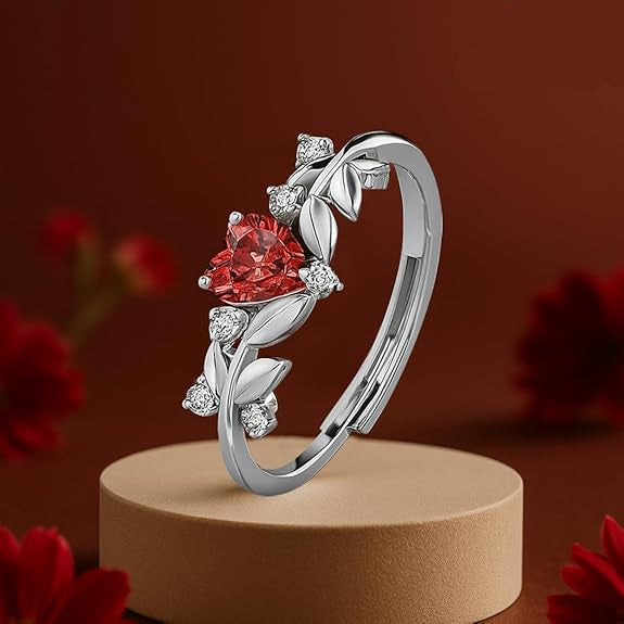 Heart Shaped Diamond Rings