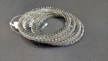 American Diamond Bangles for Women multi Plated High Grade Authentic AD Studded Jewellery Bangles Set for Women and Girls