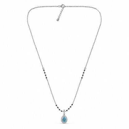 Black diamond beads mangalsutra with premium look