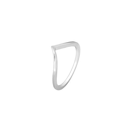 Sterling Silver Love Knot Ring in 925 Silver Elegant Vanki Style Design