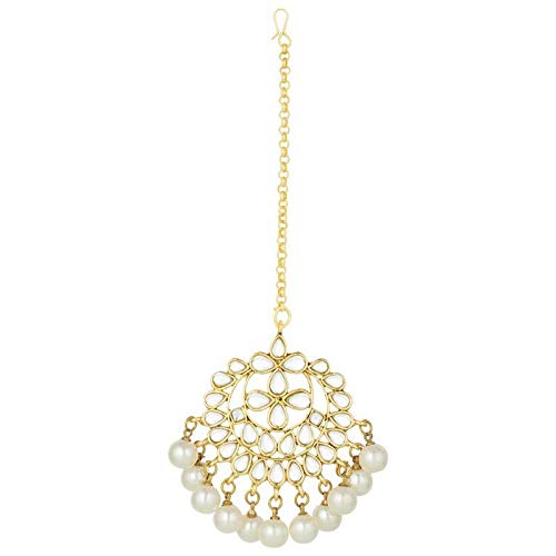 Designer bridal mang tika for Indian wedding jewelry