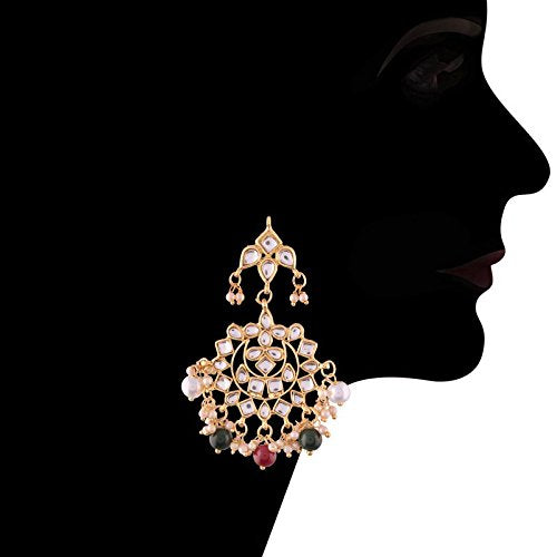 Bridal Kundan Jewellery Pearl Choker Set