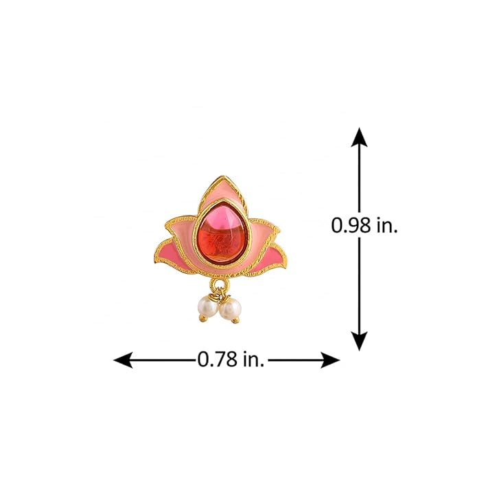 Kundan rings with rich ethnic craftsmanship