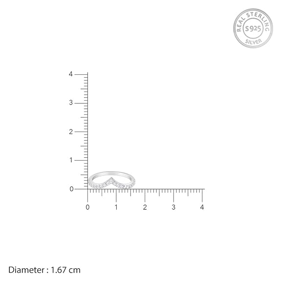 Classic Solitaire Engagement Ring in 925 Sterling Silver Elegant Design