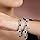 Cubic Zirconia Bangles Square Design Set of 2