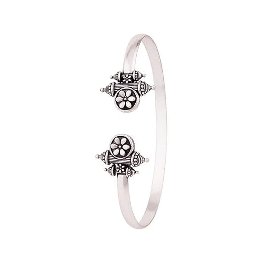Vintage Style Bracelets Classic Oxidised Silver Design