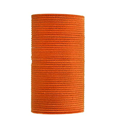 Velvet Metal Bangles for Women Available in Orange Color Set of 32 Bangles