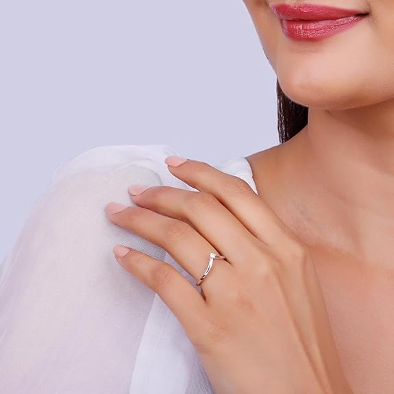 Wedding Rings Classy in 925 Sterling Silver Traditional Vanki Design