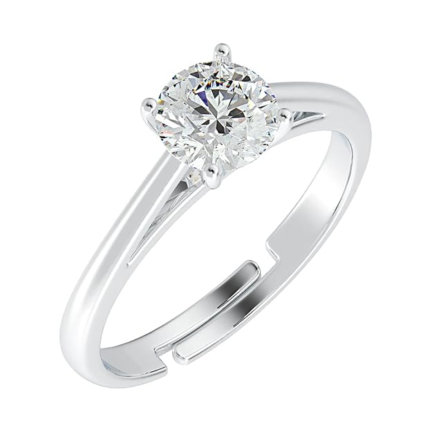 Sterling Silver Promise Ring for Women | Gift for Her