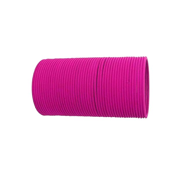 Velvet Metal Bangles for Women Available in Various Color Set of 32 Bangles
