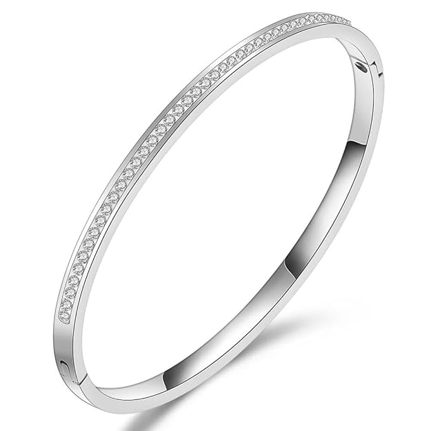Gold Plated Crystal Cuff Bracelet