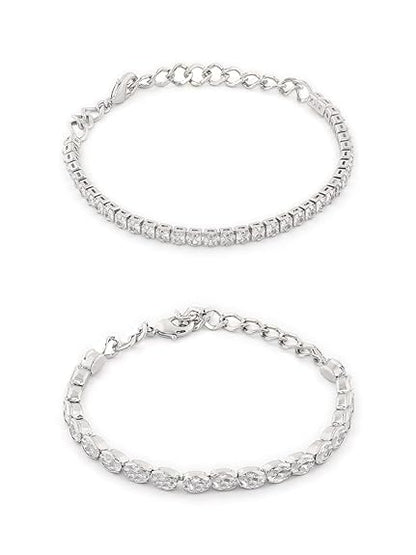 Silver Tennis Bracelet