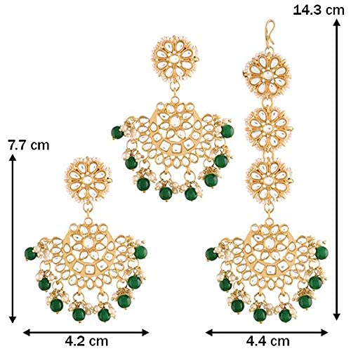 Elegant dulhan mang tika for Indian bridal wedding look