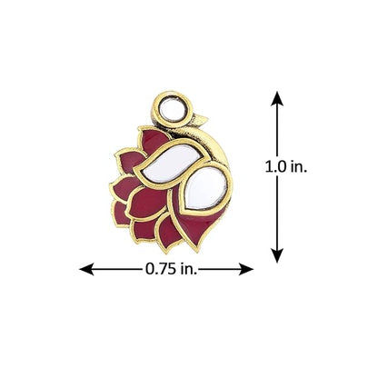 Large silver stud earrings for bold statement look