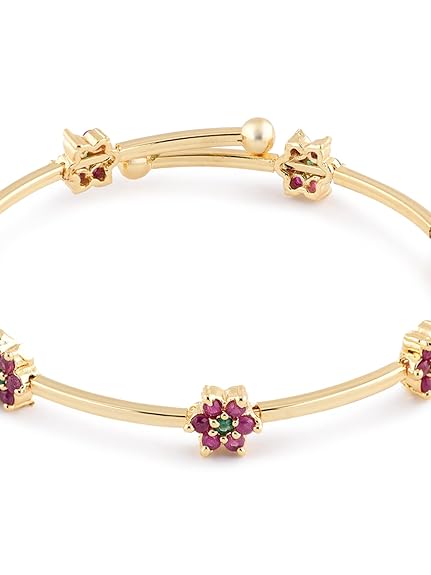 Designer Gold Cuff Bracelet for Women