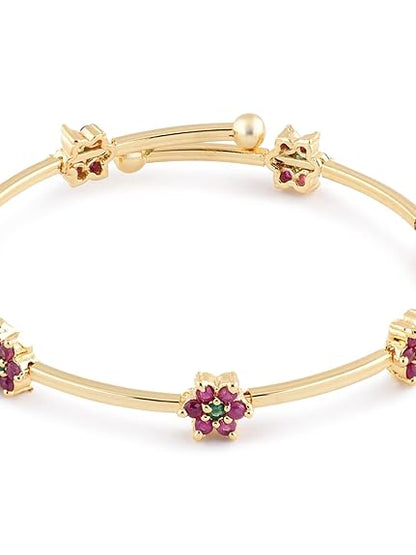 Designer Gold Cuff Bracelet for Women