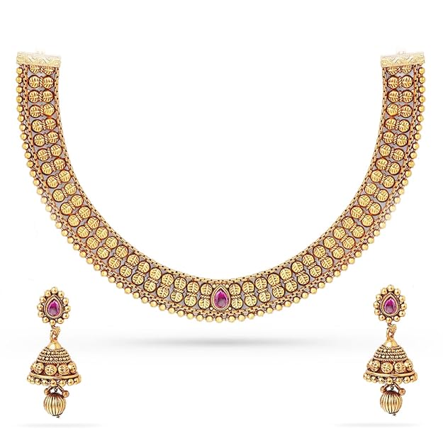 Temple Jewellery Choker Necklace