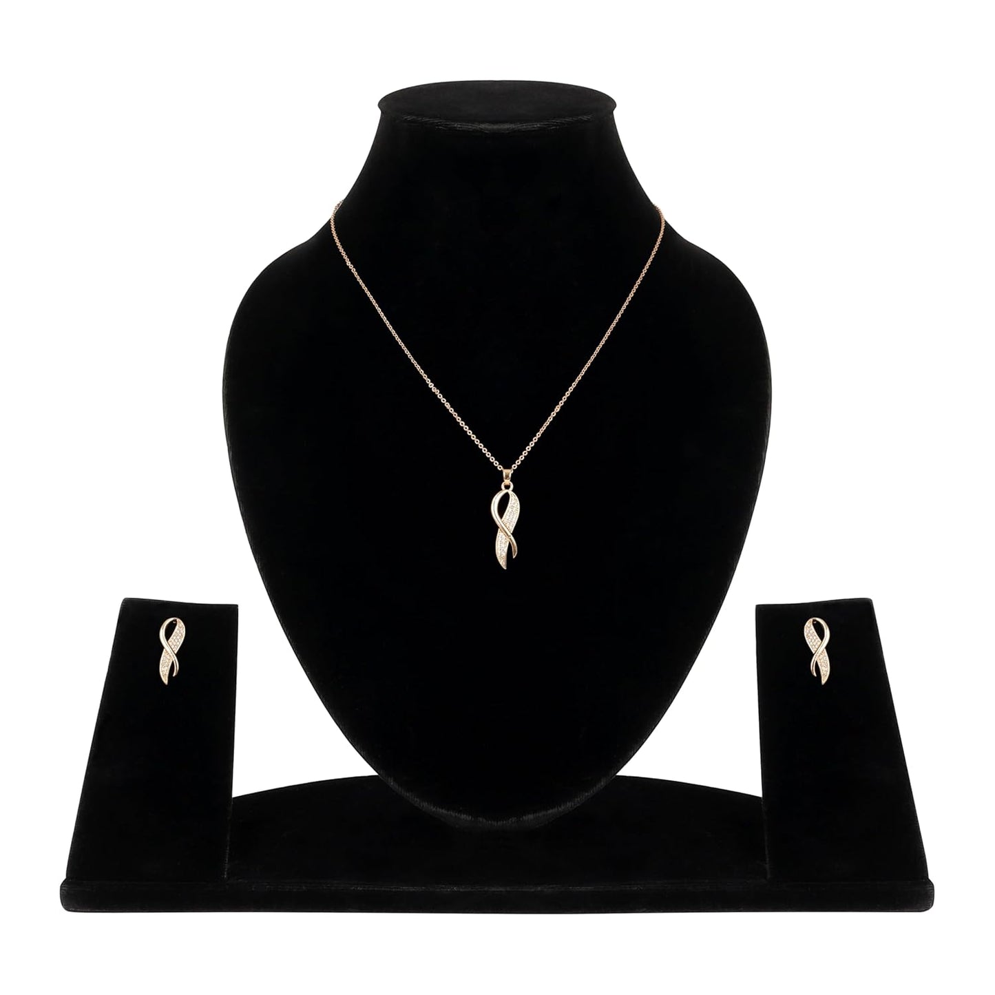 Infinity Diamond Gold Love Knot Bracelet