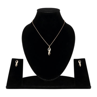 Infinity Diamond Gold Love Knot Bracelet