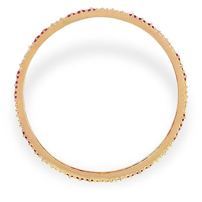 AD stone bangles online with premium shine