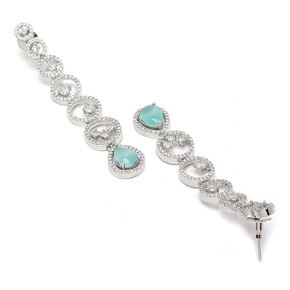 Diamond drop earrings for women for weddings and parties