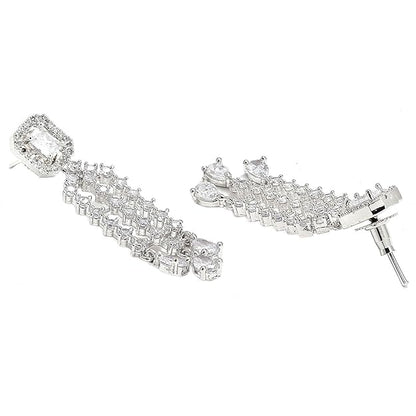 American diamond choker set for bridal and party wear
