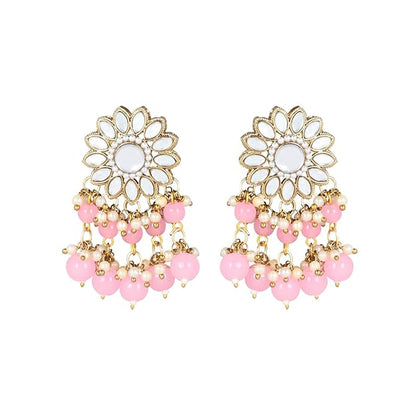 Kundan choker necklace set with detailed craftsmanship