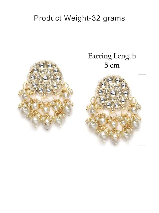 Wedding dangle earrings for bridal and festive occasions