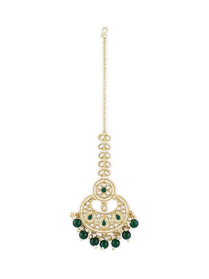 Green Kundan Bridal Necklace Set