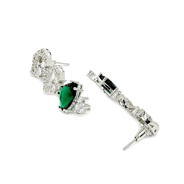 AD necklace set with premium diamond finish