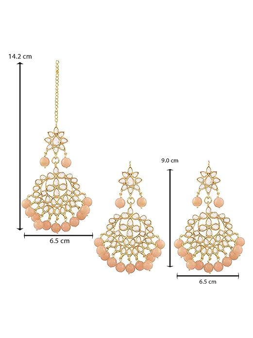Designer bridal mang tika for Indian wedding jewelry