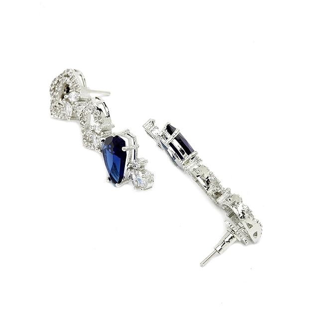 AD necklace set with premium diamond finish