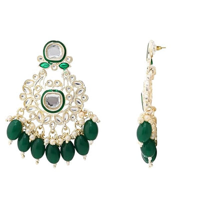 Choker Necklaces for Women in Traditional Meenakari Kundan and Pearl Choker Necklace Jewellery Set