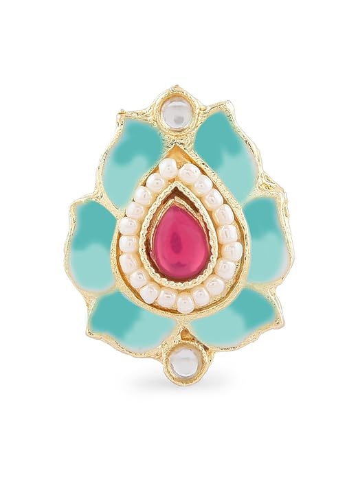 Indian choker necklace with intricate craftsmanship