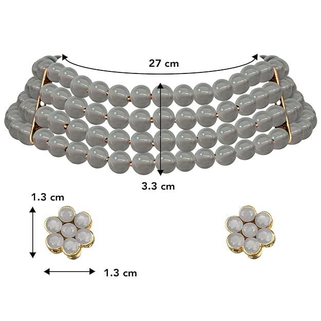 Maharani necklace with royal traditional Indian design