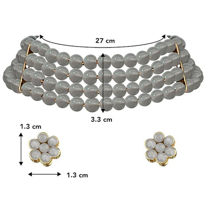 Maharani necklace with royal traditional Indian design