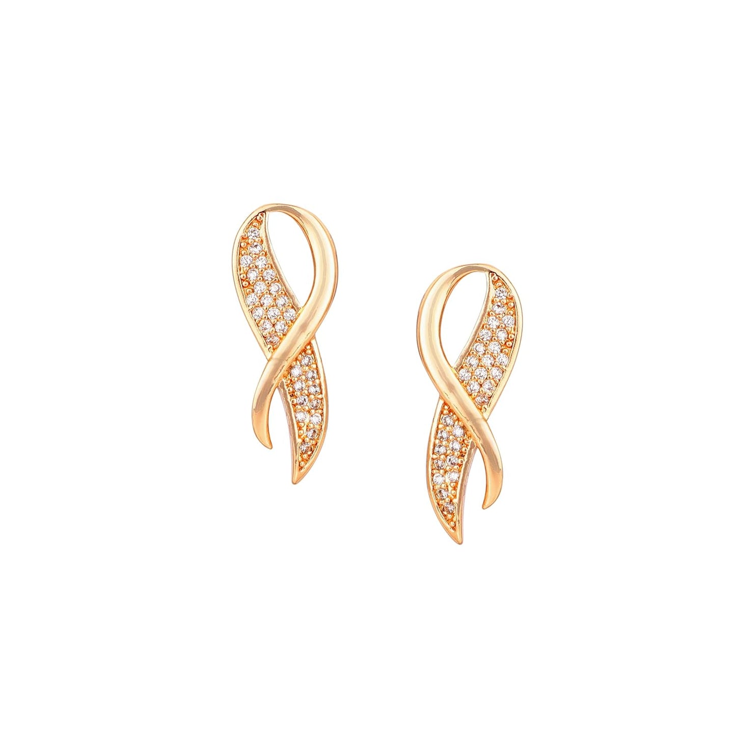 Infinity Diamond Gold Love Knot Bracelet