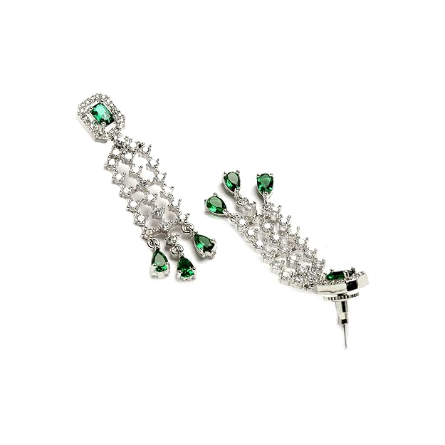 American diamond choker set for bridal and party wear