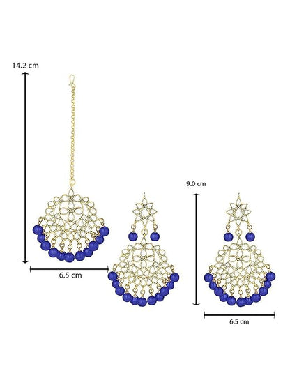 Designer bridal mang tika for Indian wedding jewelry