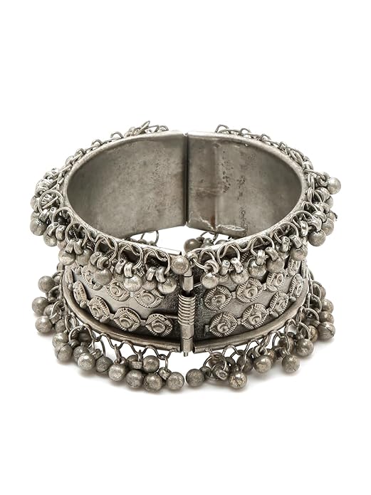 Oxidised Silver Bracelet Celebrity Inspired