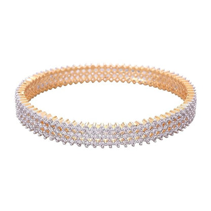 AD jewellery bangles with sparkling stone detailing