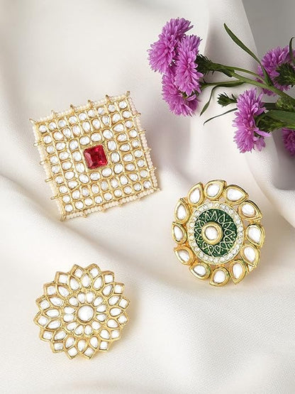 Traditional Promise Ring Set of 3