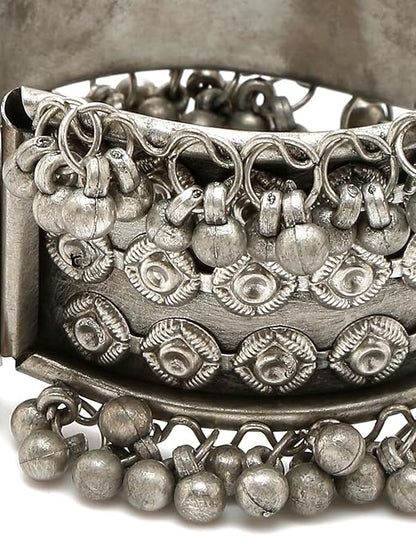 Oxidised Silver Bracelet Celebrity Inspired